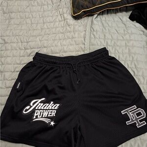 Inaka Power Black Mesh Shorts